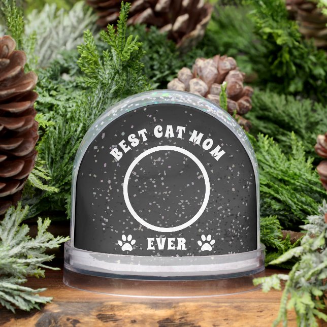 Best Cat Mom Ever Custom Photo Personalized (Hiver)