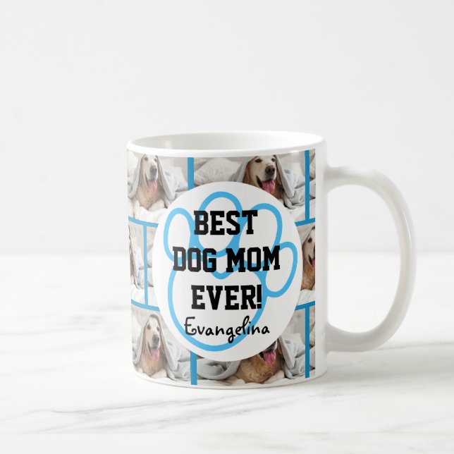 BEST CHIEN PERSONNALISÉ MOM JAMAIS Photo Café Mug (Droite)