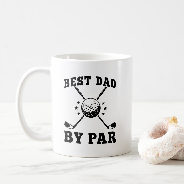 Best Dad Golf Mug (Avec donut)