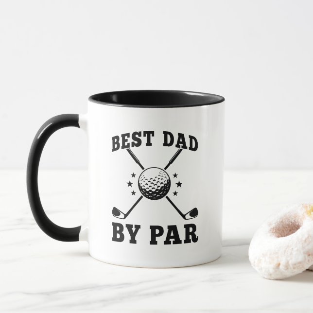 Best Dad Golf Mug (Avec donut)