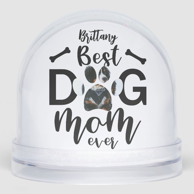  best Dog Mom Ever Paw Pet Photo Owner (Avant)