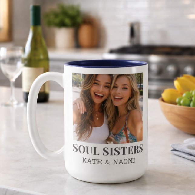 Best Friend BFF Soul Sisters Mug (Créateur téléchargé)