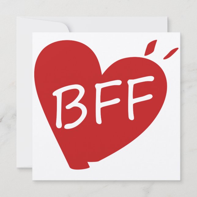 Best Friend Forever - Typographie Sentimentale (Devant)