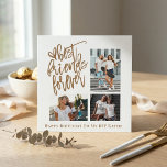 Best Friends Forever 3 Script photo Joyeux anniver<br><div class="desc">Envoyez vos souhaits d'anniversaire heureux à votre meilleur ami avec Ce script d'or élégant design Best Friends Forever et vos trois photos préférées sur un arrière - plan blanc. Échangez facilement vos photos avec les échantillons modèles, et personnalisez avec votre salutation au bas sur le devant et de l'autre côté....</div>