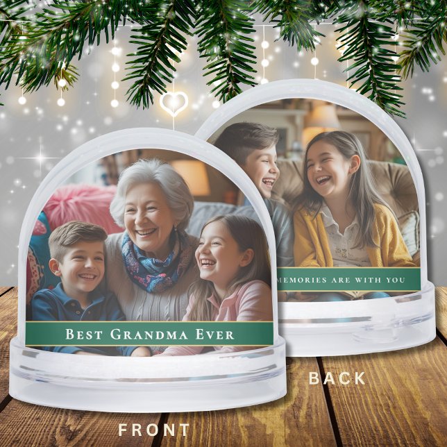 Best grandma Ever 2-Photo Grandkids Christmas Gift (Créateur téléchargé)