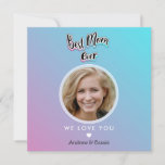 Best mom ever<br><div class="desc">A beautiful,  elegant and modern gift to wish your mother a happy birthday or Mother's Day.
Personalize it with your name and a photo.</div>