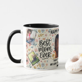 Best Mom Ever, Mother’s Day 5-Photo Mug Gift 