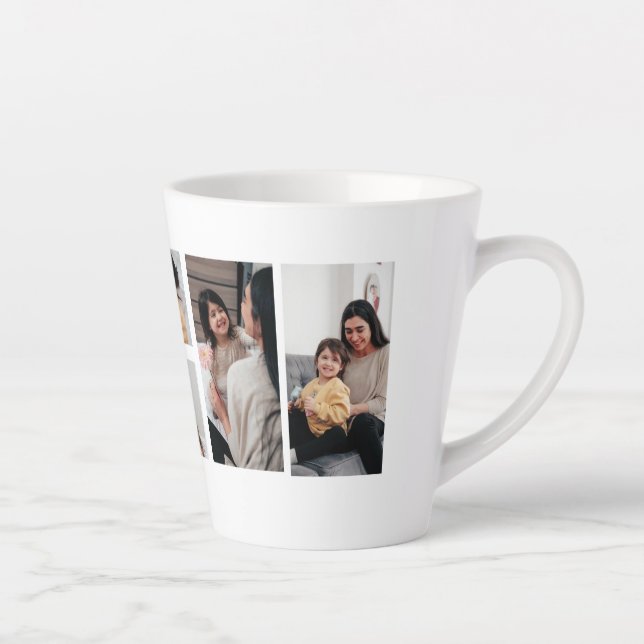 Best Mom Photo Collage Mug (Droite)