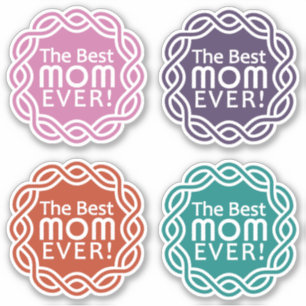BEST MOM stickers