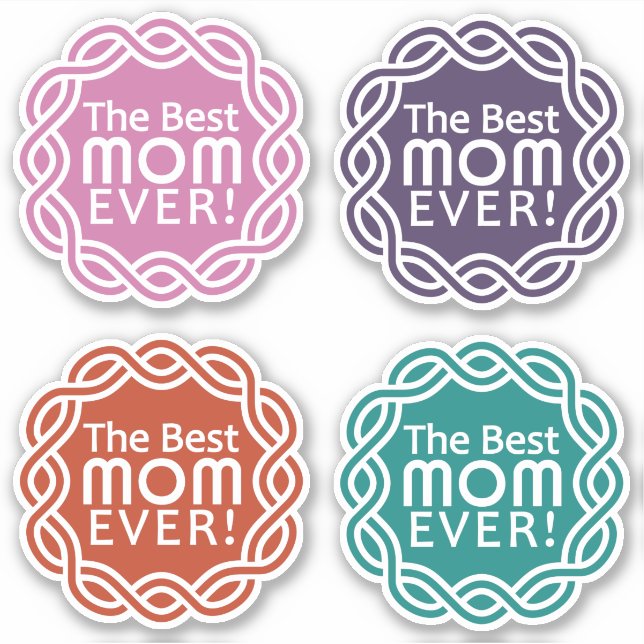 BEST MOM stickers (Devant)