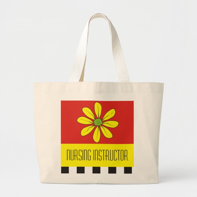 Best Nursing Instructor Tote Bag (Devant)