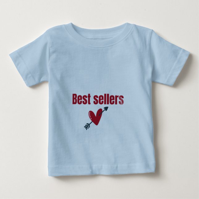 Best Sellers Valentine Heart Arrow T-Shirt (Devant)