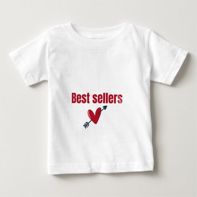 Best Sellers Valentine Heart Arrow T-Shirt (Devant)