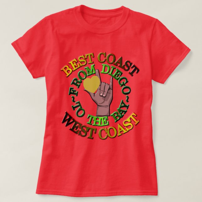 Best West Coco Luv T-Shirt (Design devant)
