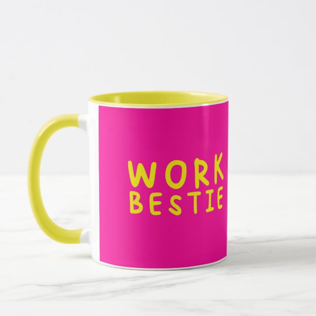 Bestie de travail Mug (Gauche)