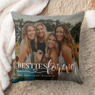 Besties Pour Jamais Photo Jeu Oreiller