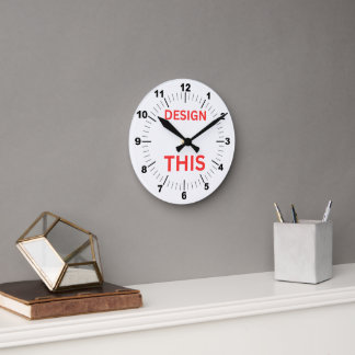BESTSELLER ! Horloge murale, 🕗 acrylique ronde de