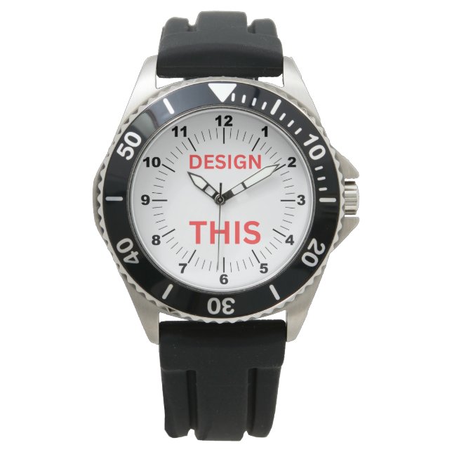 BESTSELLER ! Montre Homme - ⌚-Protector Black (devant)