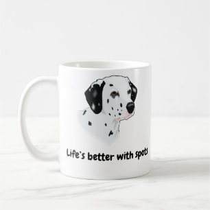 BESTSELLER ! Mug dalmate - La vie est meilleure...