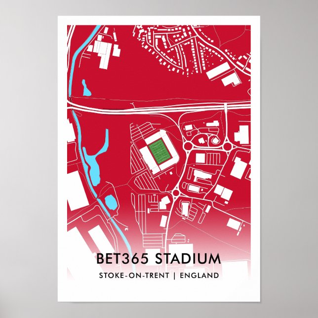 bet365 Poster du Stade - Accueil de Stoke City FC (Devant)
