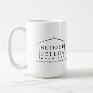 Bêta blanche Felega Mug 15 oz