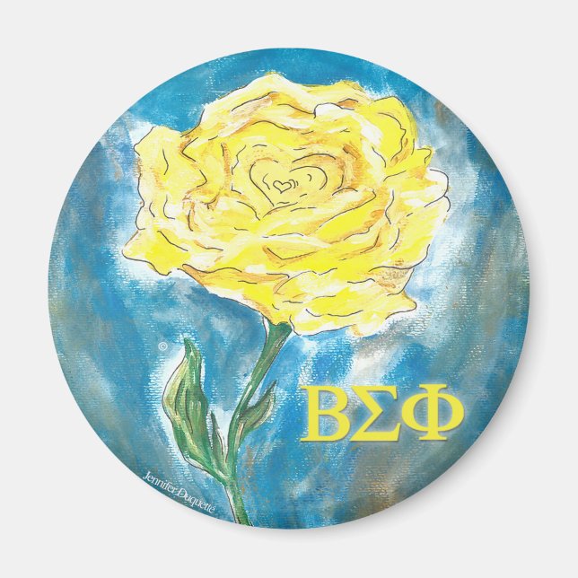 Beta Sigma Phi Magnet (Devant)