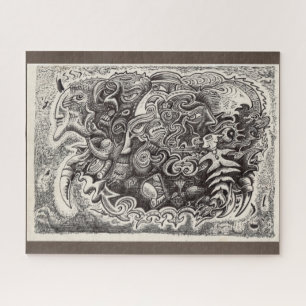 Bête hybride (image complète) Jigsaw Puzzle