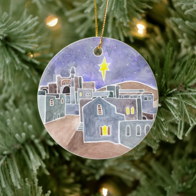 Bethléem Céramique Jesse Arbre Ornement (Arbre)