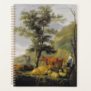 Béton près d'une rivière Aelbert Cuyp