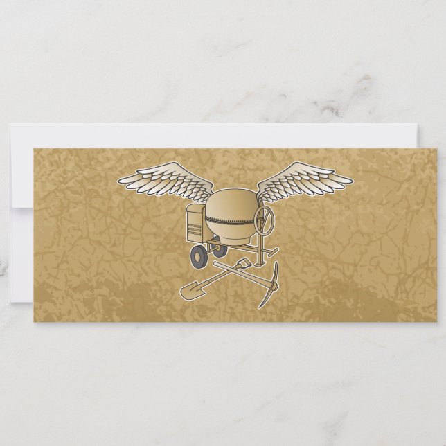 Bétonnière beige (Devant)