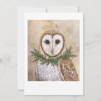 Betsy la carte plat du hibou de la grange