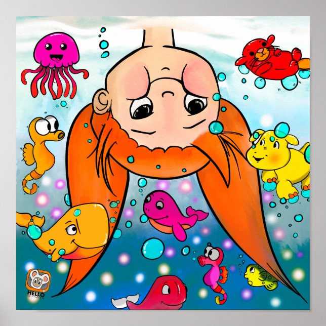 Betsy's World Print, Value Poster Paper (Matte) (Devant)