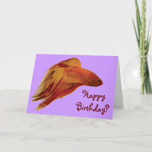 Betta - Carte d'anniversaire