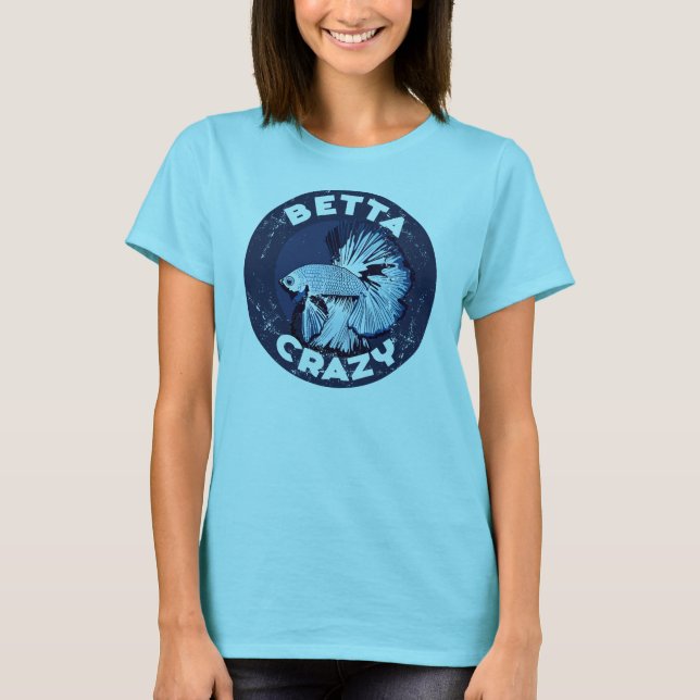 Betta Crazy - T-shirt femme (Devant)