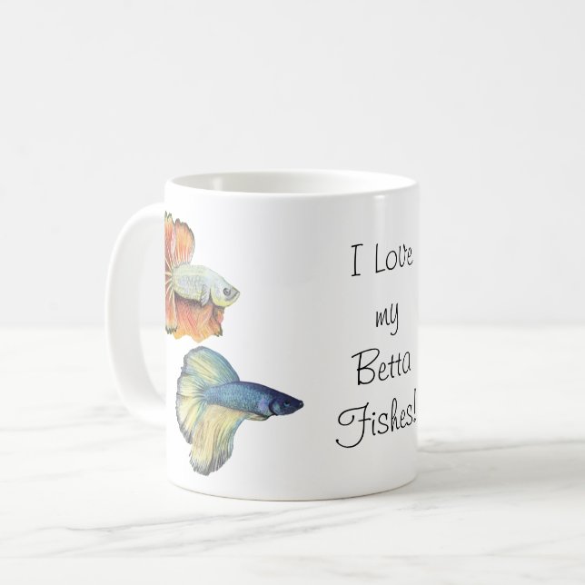 Betta Fish Coffee Mug (Devant gauche)