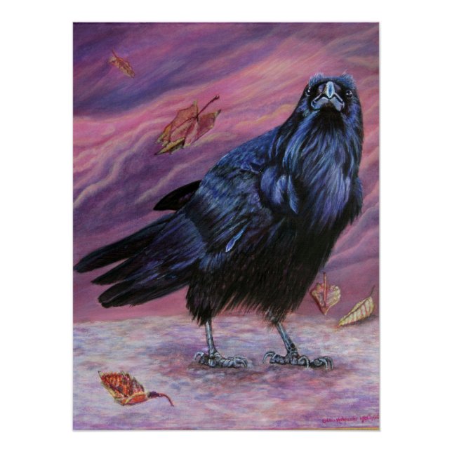 Between Worlds - Raven Poster (Devant)