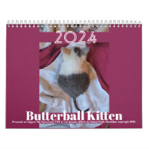 Beurre-boule Kitten : Calendrier 2024