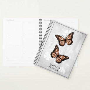 Beurre de cuivre Floral Planner