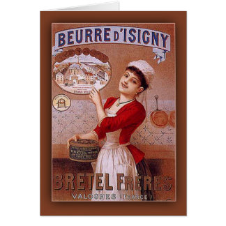 Beurre d'Isigny par l'annonce de cru de Bretel