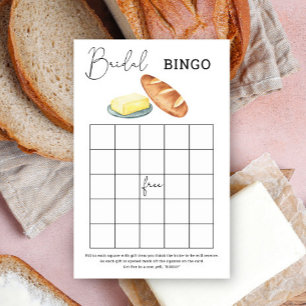 Beurre ensemble douche nuptiale jeu de bingo