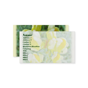 Beurre 'n OE Carte de visite Fleur sauvage