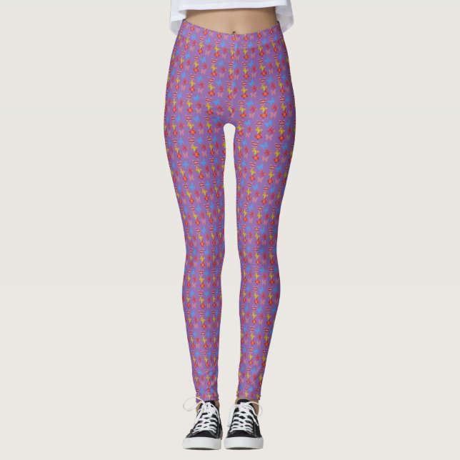 Beurre-papillon Leggings femmes (Devant)