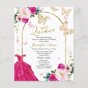 Beurre Quince Invitations Bilingue Budget