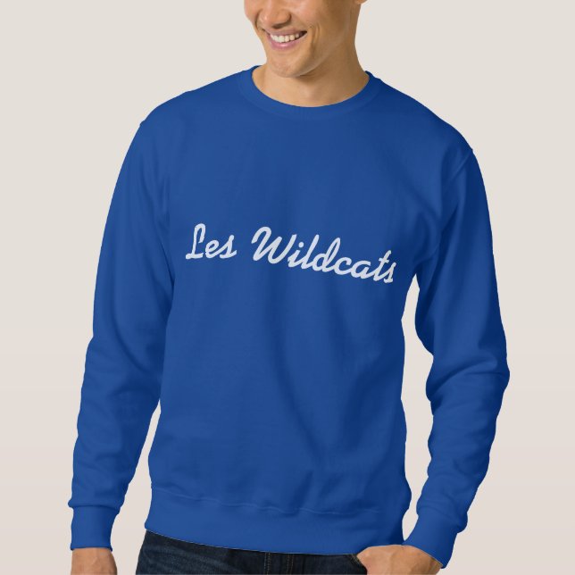Beverly Hills 90210" sweatshirt de chats sauvages (Devant)