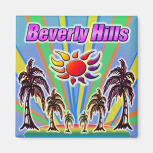 Beverly Hills Été Aimer Magnet