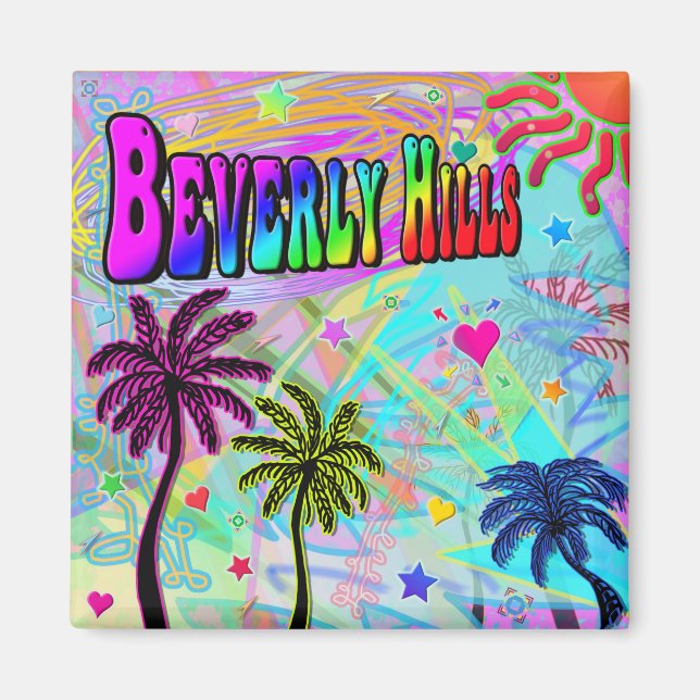Beverly Hills Vivid Romance Magnet (Devant)