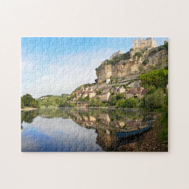 Beynac-et-Cazenac et puzzle de rivière de Dordogne (Horizontal)