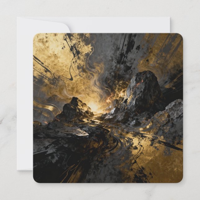 Beyond - AI Fantasy Digital Art Print (Devant)