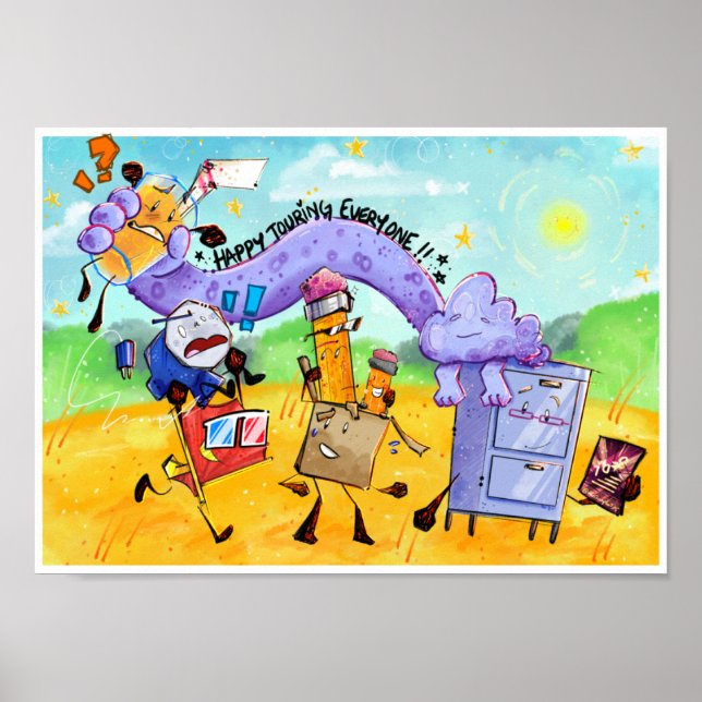 BFDI X II MEETUP  POSTER (Devant)