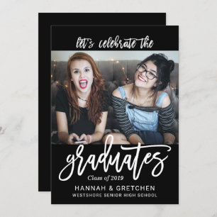 BFF Frères Amis Graduation Party Invitation